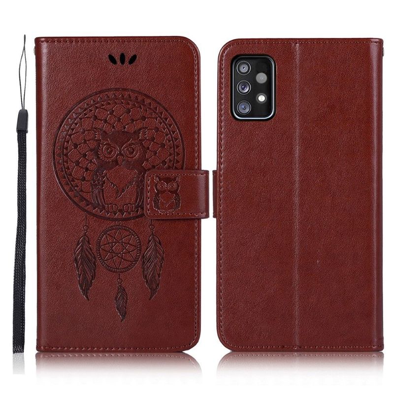 Housse Samsung Galaxy A52 5G / A52 4G / A52s 5G hibou attrape rêves