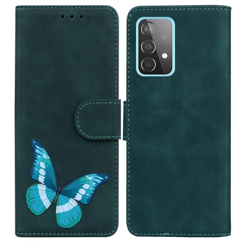 Housse Samsung Galaxy A52 5G, A52 4G Et A52s 5G Protection papillon coloré