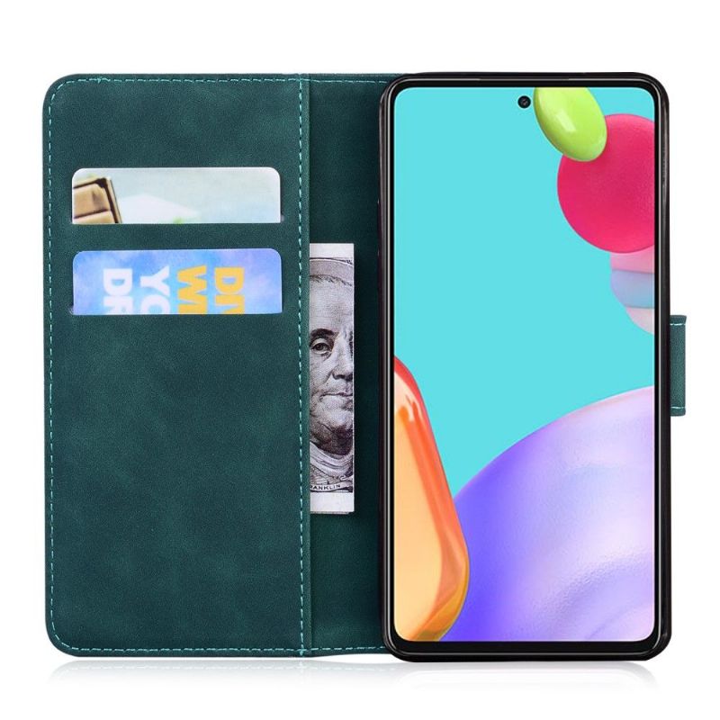 Housse Samsung Galaxy A52 5G, A52 4G Et A52s 5G Protection papillon coloré