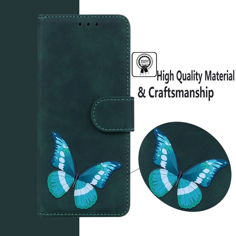 Housse Samsung Galaxy A52 5G, A52 4G Et A52s 5G Protection papillon coloré