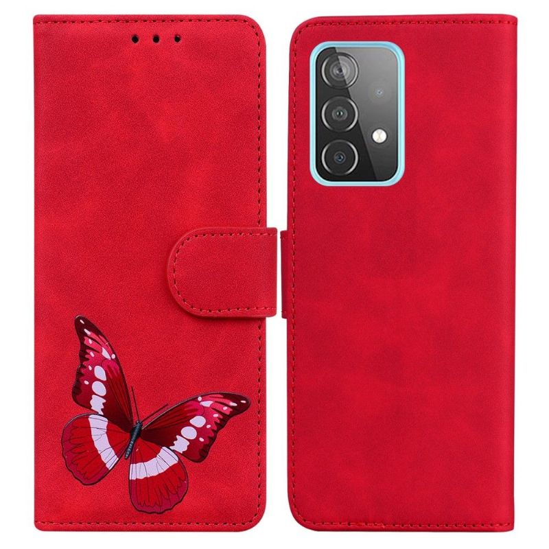 Housse Samsung Galaxy A52 5G, A52 4G Et A52s 5G Protection papillon coloré