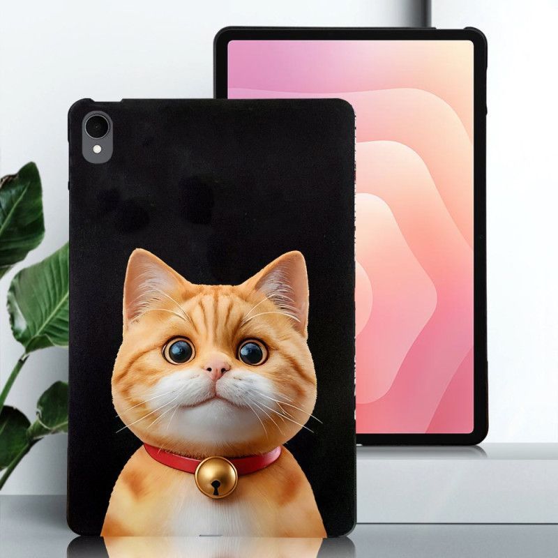 Coque Samsung Galaxy Tab S11 Chat à Poil Court