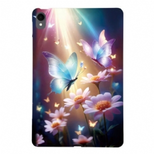 Coque Samsung Galaxy Tab S11 Papillons sous la Lumière