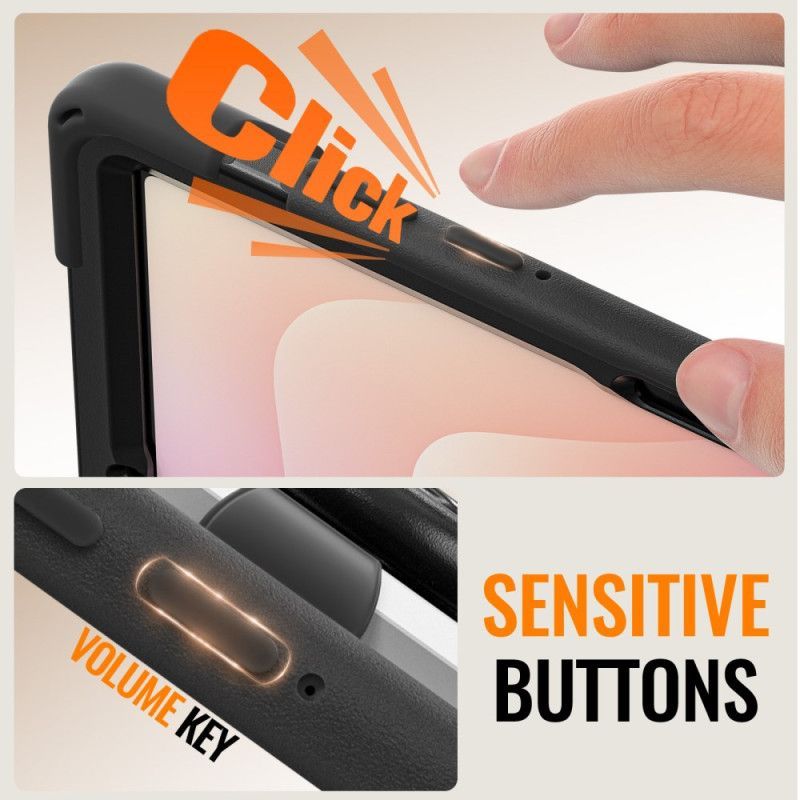 Coque Samsung Galaxy Tab S11 Triple Protection avec Anneau-Support