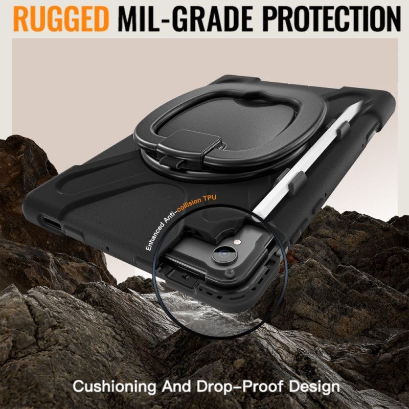 Coque Samsung Galaxy Tab S11 Triple Protection avec Anneau-Support