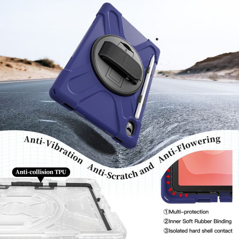 Coque Samsung Galaxy Tab S11 Ultra Résistante avec Porte-Stylet et Bandoulière