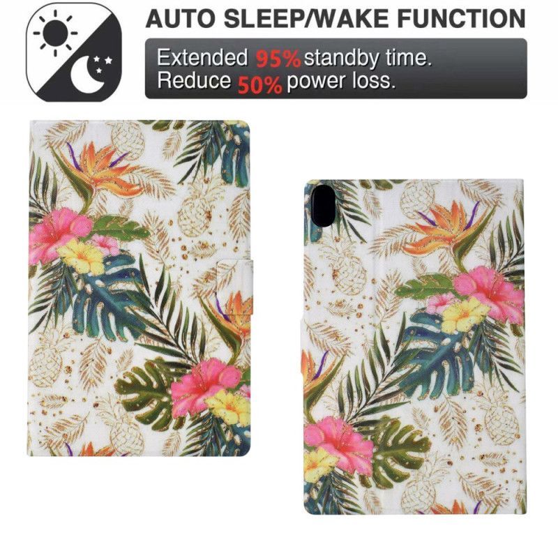 Housse Samsung Galaxy Tab S11 Ananas Doré