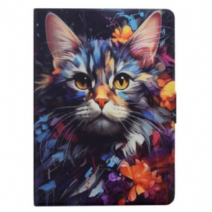 Housse Samsung Galaxy Tab S11 Chat Artistique