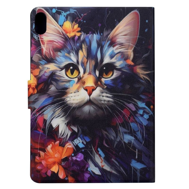 Housse Samsung Galaxy Tab S11 Chat Artistique