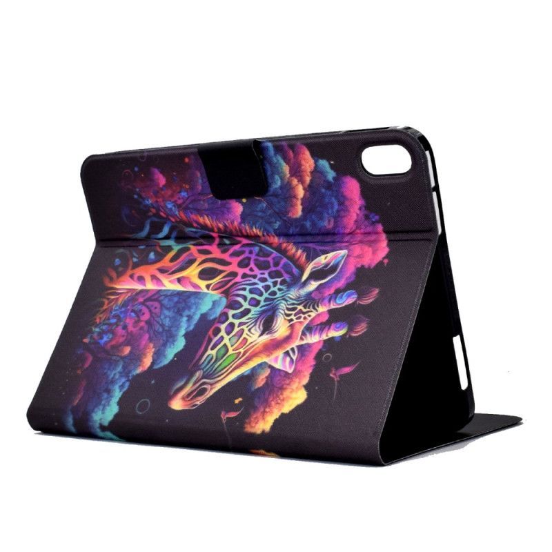 Housse Samsung Galaxy Tab S11 Girafe Colorée
