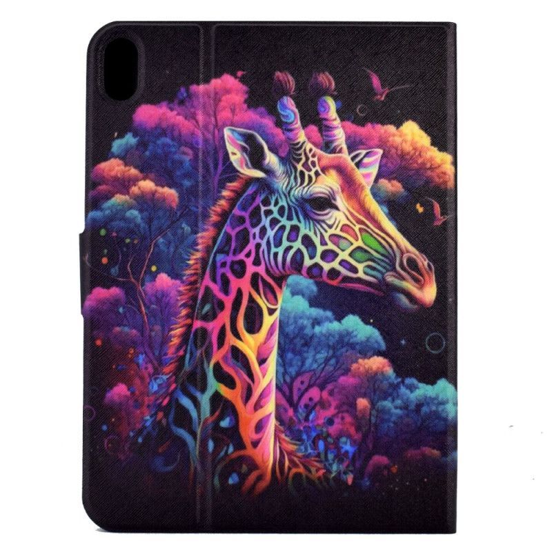 Housse Samsung Galaxy Tab S11 Girafe Colorée