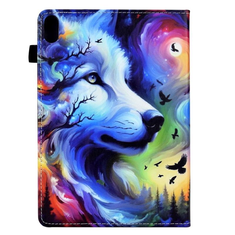 Housse Samsung Galaxy Tab S11 Loup aux Étoiles