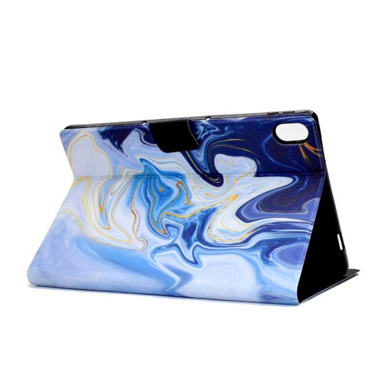 Housse Samsung Galaxy Tab S11 Marbre Bleu