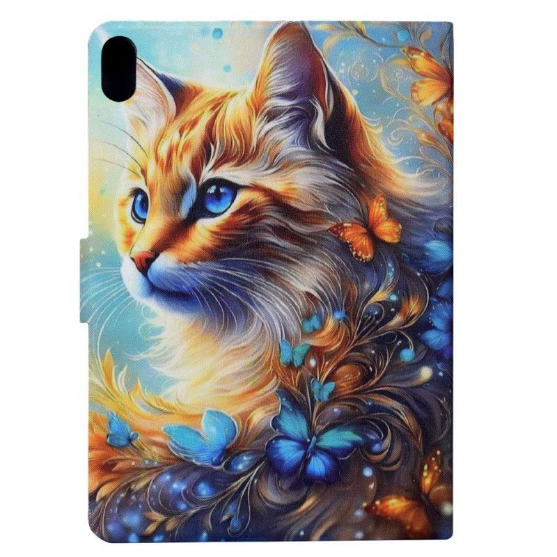 Housse Samsung Galaxy Tab S11 Peinture Chat