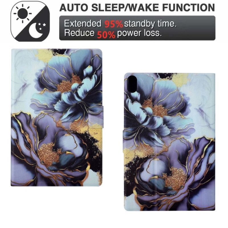 Housse Samsung Galaxy Tab S11 Pivoines