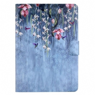 Housse Samsung Galaxy Tab S11 Pluie Florale