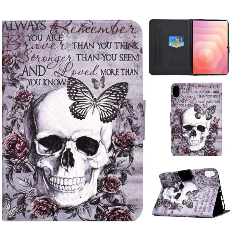 Housse Samsung Galaxy Tab S11 Tête de Mort