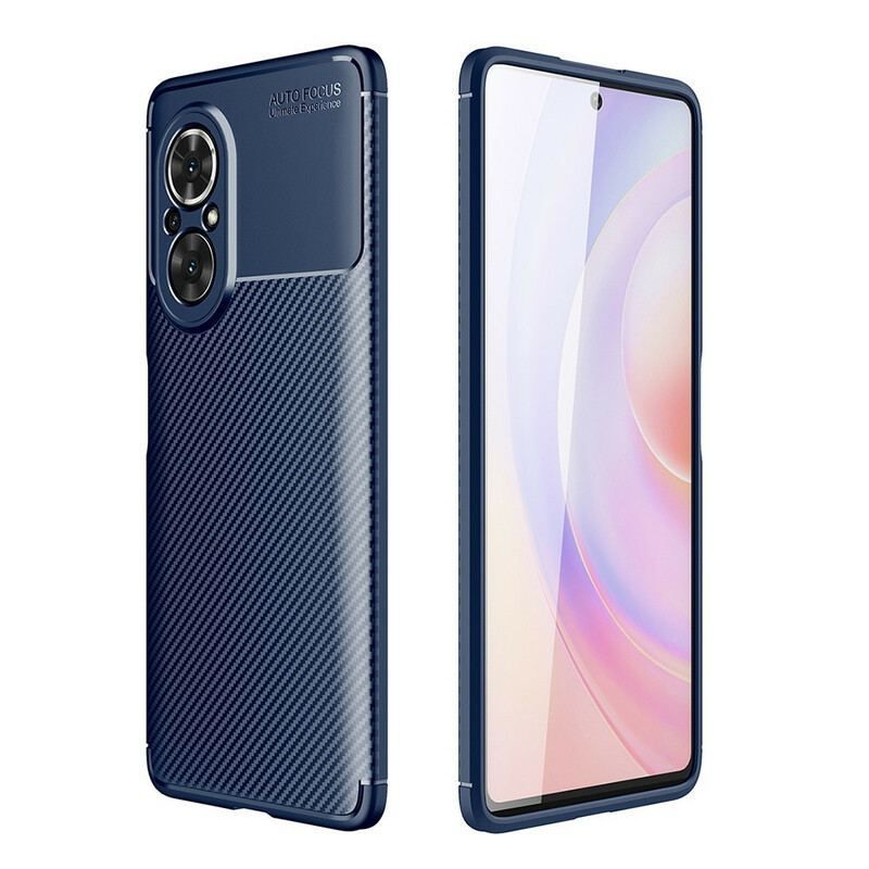 Coque Honor 50 SE Flexible Texture Fibre Carbone