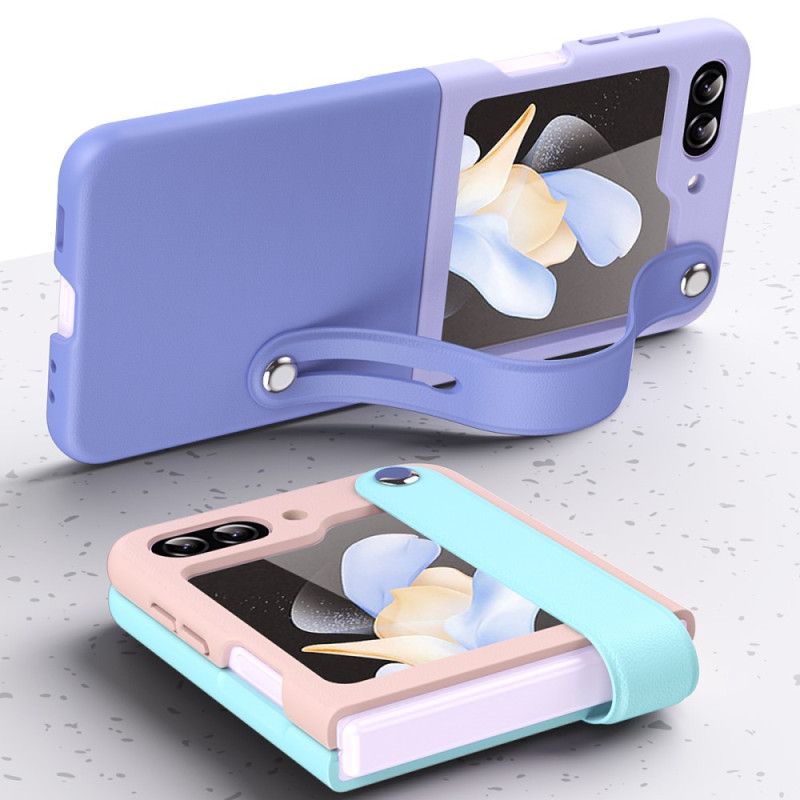 Coque Samsung Galaxy Z Flip 5 Bicolore Sangle