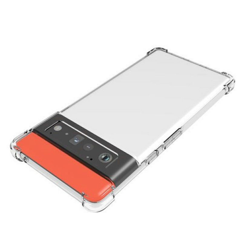 Coque Google Pixel 6 Pro transparente angles renforcés