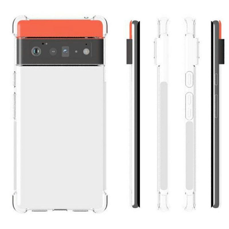 Coque Google Pixel 6 Pro transparente angles renforcés