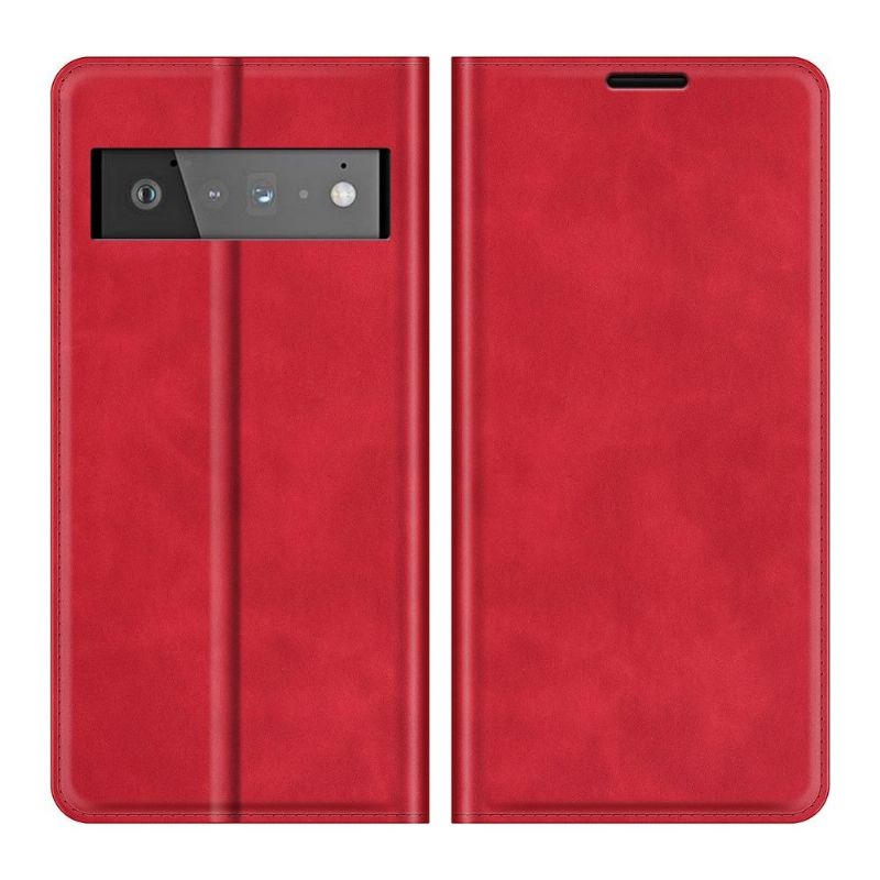 Étui Google Pixel 6 Pro simili cuir fonction stand