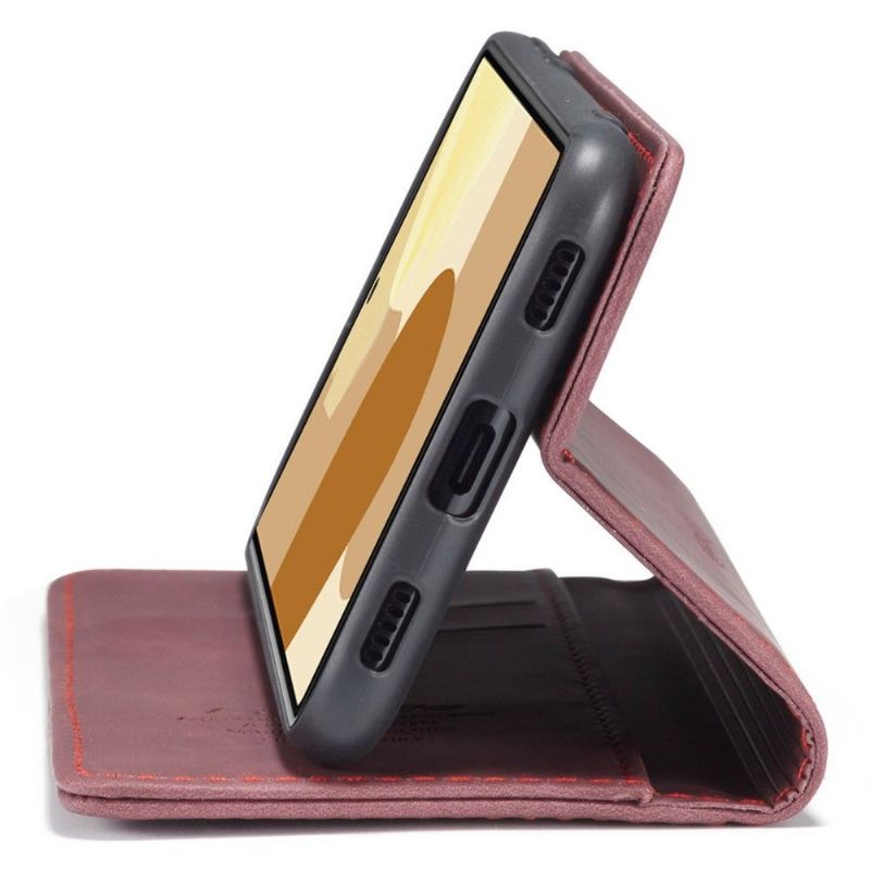 Google Pixel 6 Pro - Housse imitation cuir rétro 013 Series