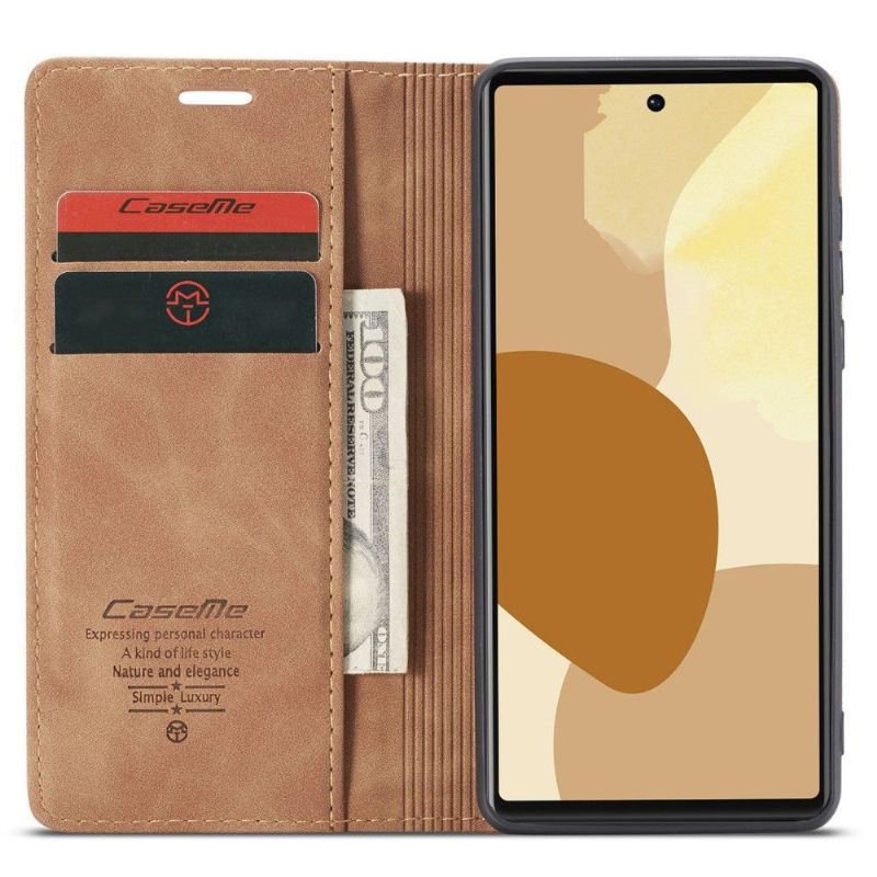 Google Pixel 6 Pro - Housse imitation cuir rétro 013 Series
