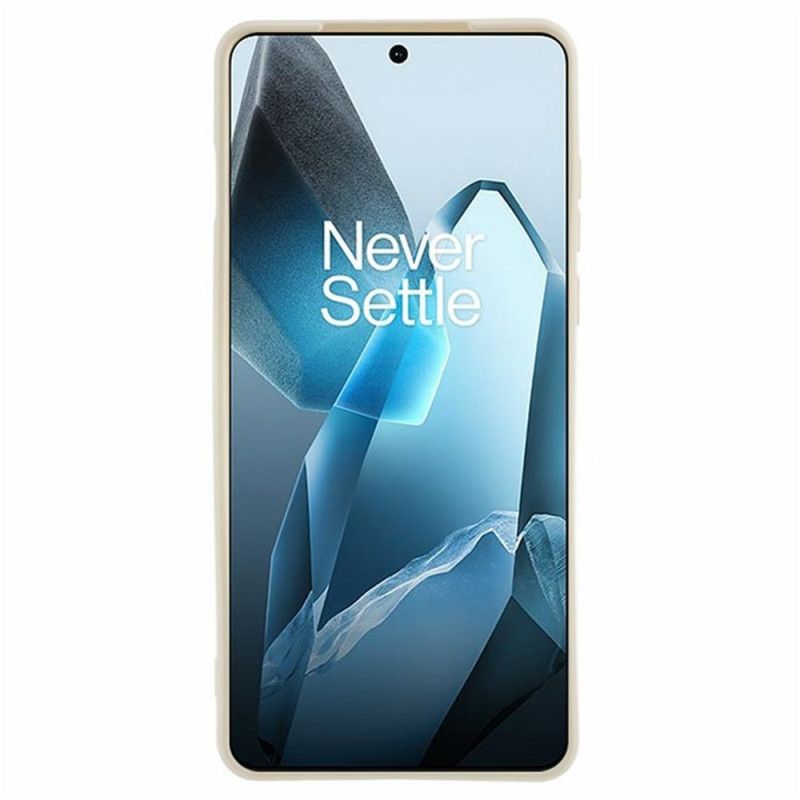 Coque 2-3n-1 OnePlus 13 Silicone Flexible avec Protection Écran en Verre Trempé