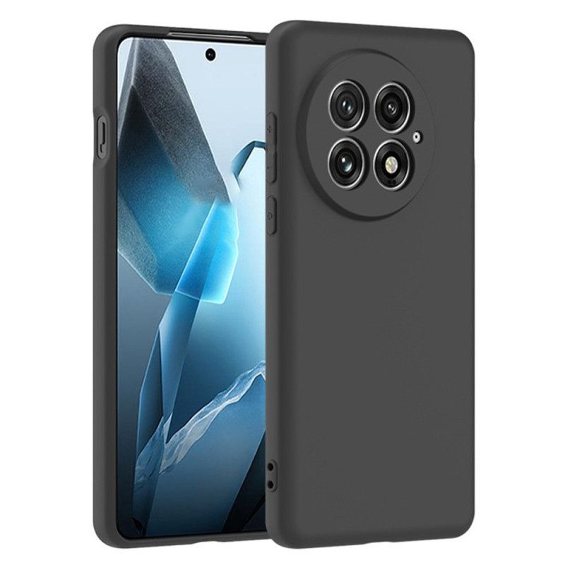 Coque 2-en-1 OnePlus 13 Silicone Mat avec Protecteur Écran en Verre Trempé