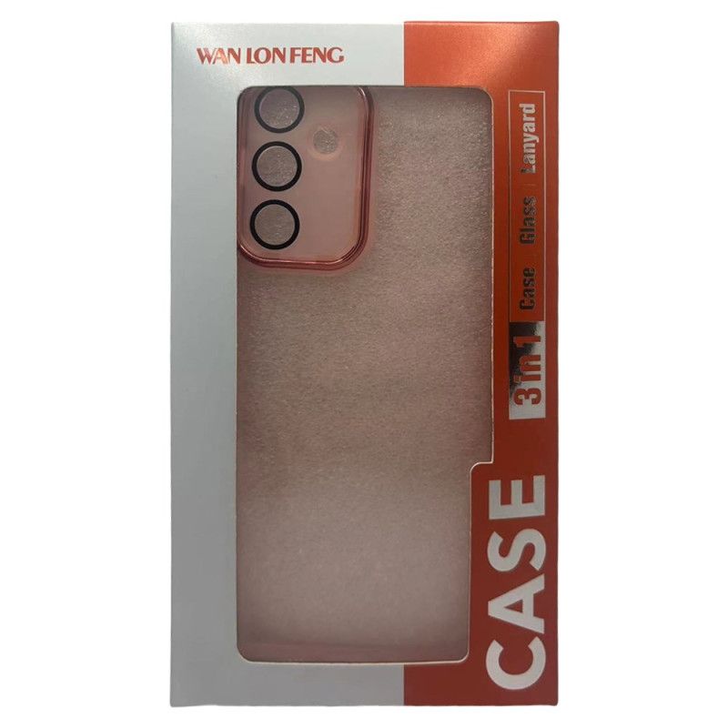 Coque 2-en-1 OnePlus 13 Transparente Teintée avec Protecteur Écran en Verre Trempé