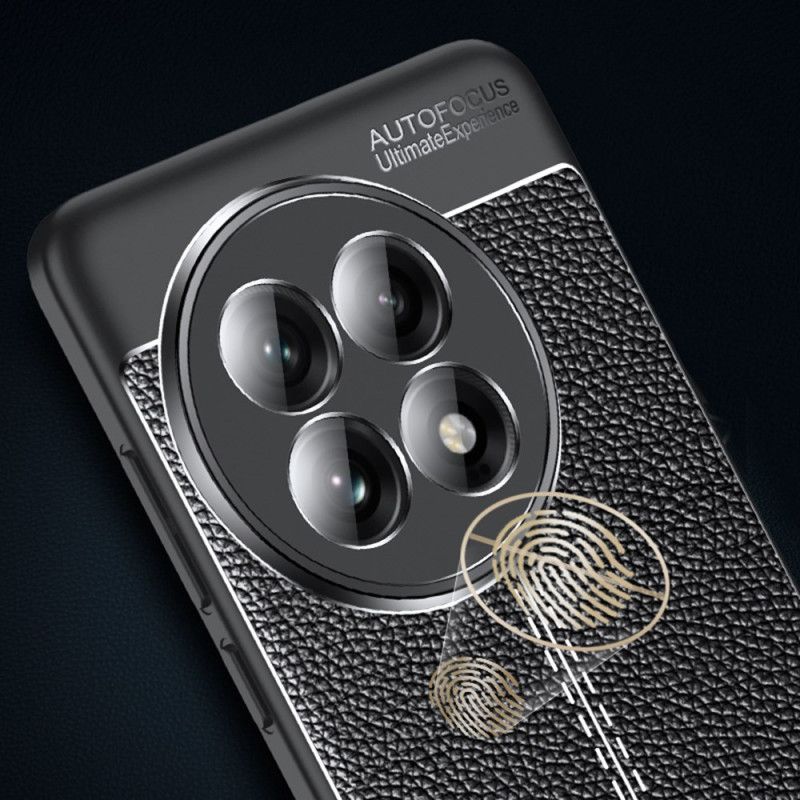 Coque OnePlus 13 Texture Litchi Flexible