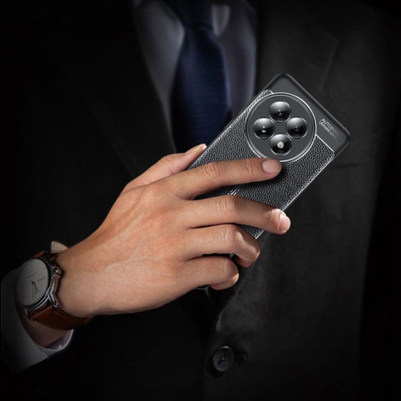 Coque OnePlus 13 Texture Litchi Flexible