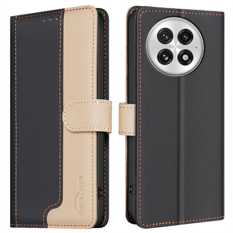 Housse OnePlus 13 Bicolore avec Blocage RFID BINFEN COLOR