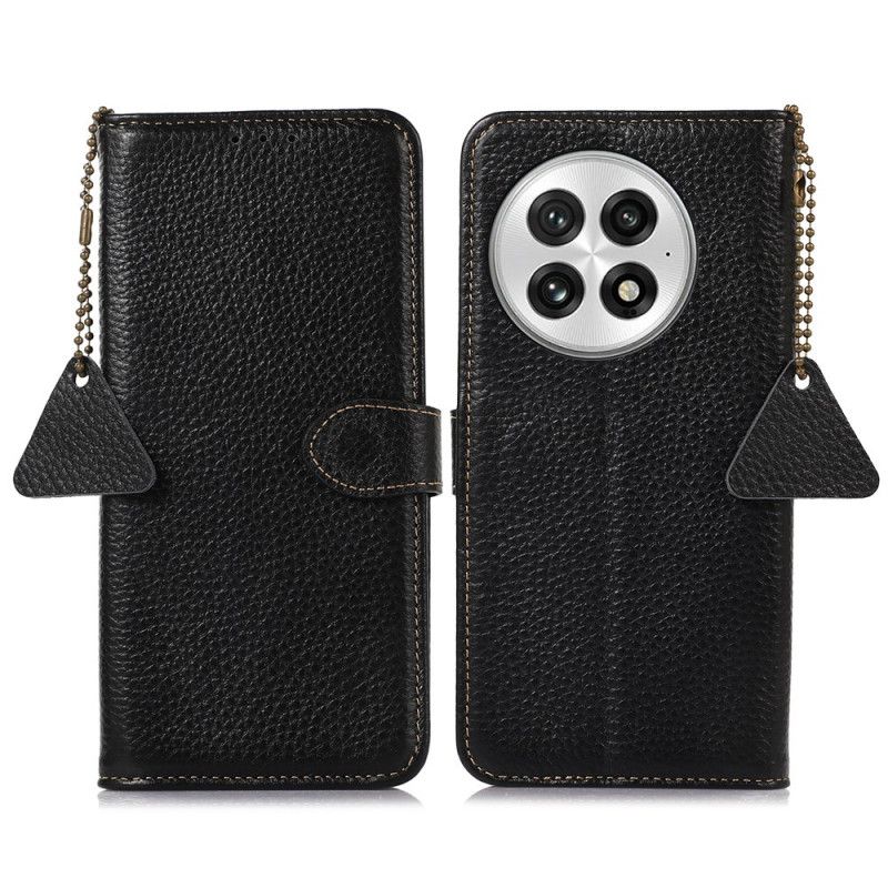 Housse OnePlus 13 Blocage RFID en Cuir Véritable