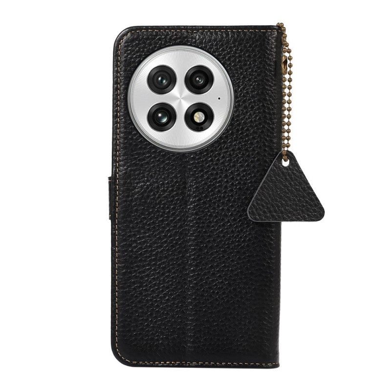 Housse OnePlus 13 Blocage RFID en Cuir Véritable