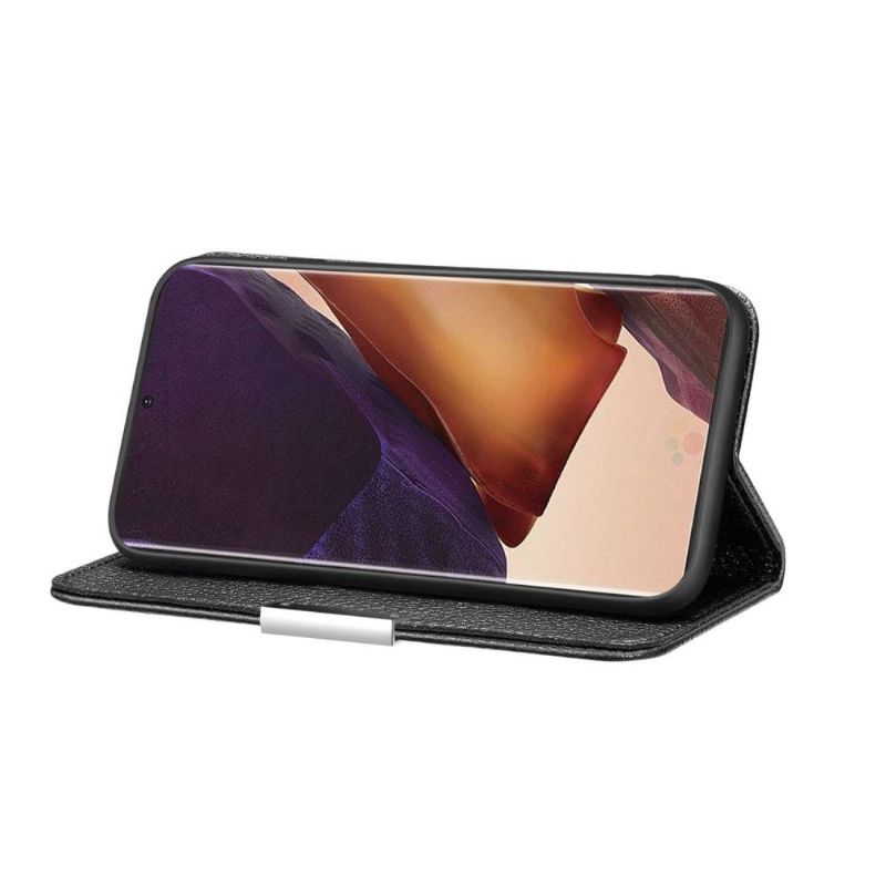 Flip cover Samsung Galaxy Note 20 Ultra simili cuir grainé