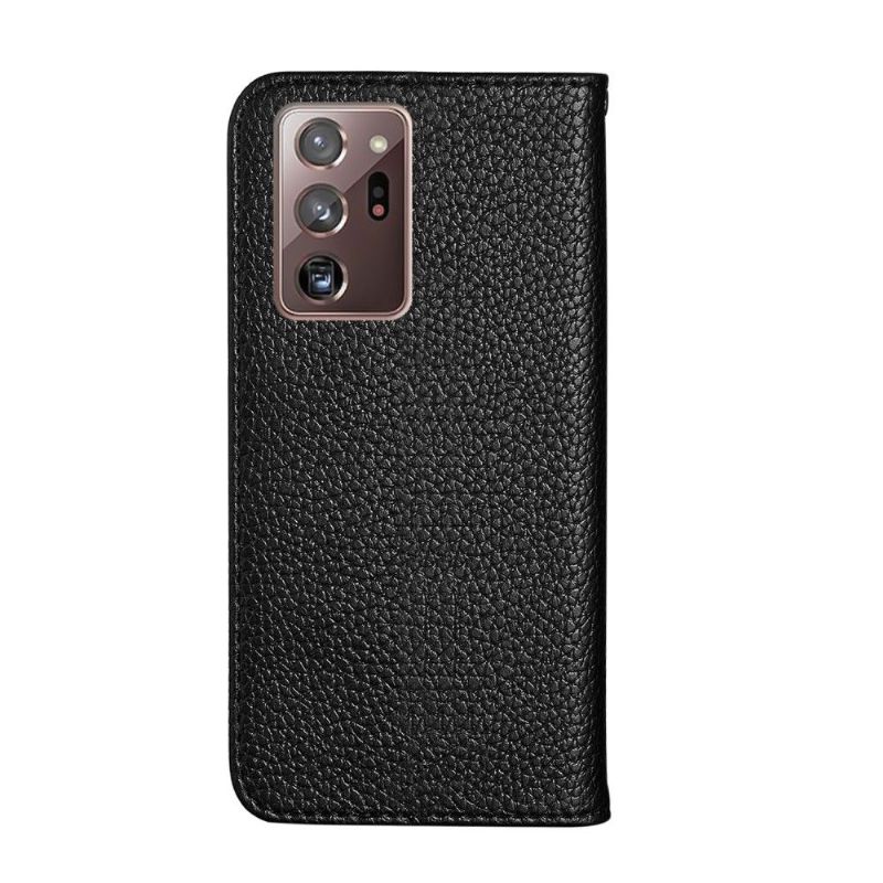 Flip cover Samsung Galaxy Note 20 Ultra simili cuir grainé