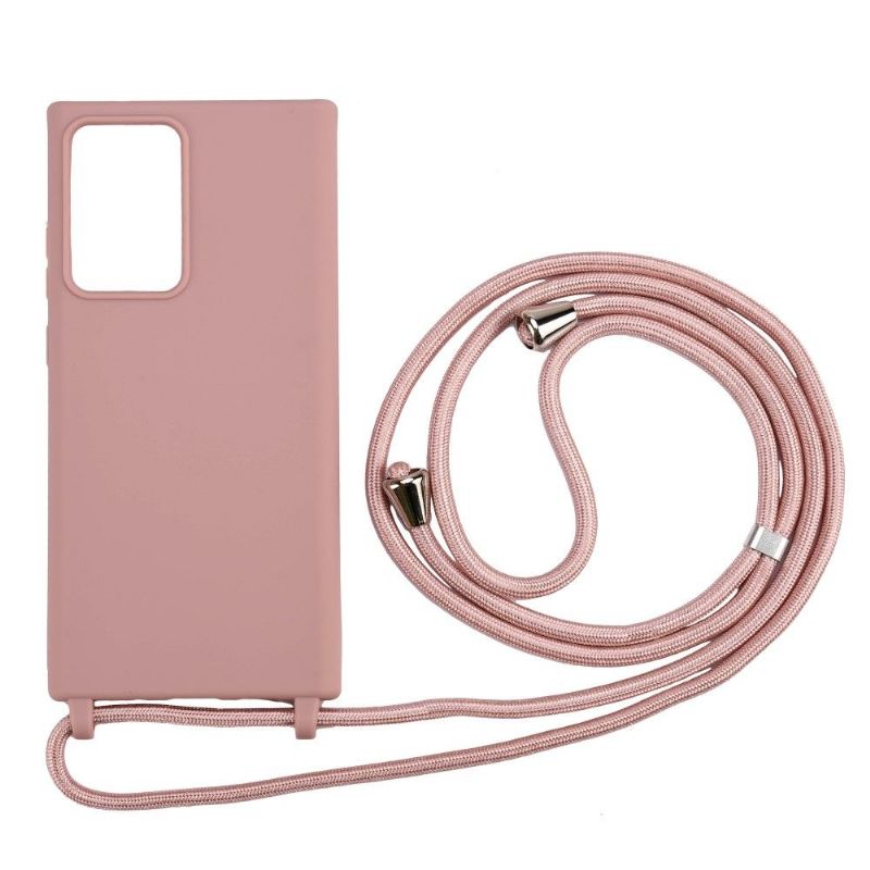 Samsung Galaxy Note 20 Ultra - Coque avec cordon bandoulière