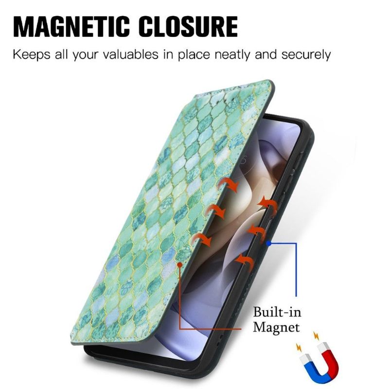 Housse Motorola Moto G31 / Moto G41 motif arabesque