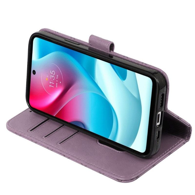 Housse Motorola Moto G31 / Moto G41 Rabat Grid