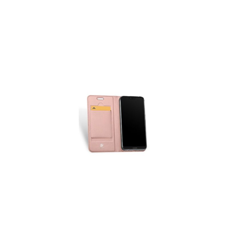 Housse Huawei P20 Lite Business imitation cuir