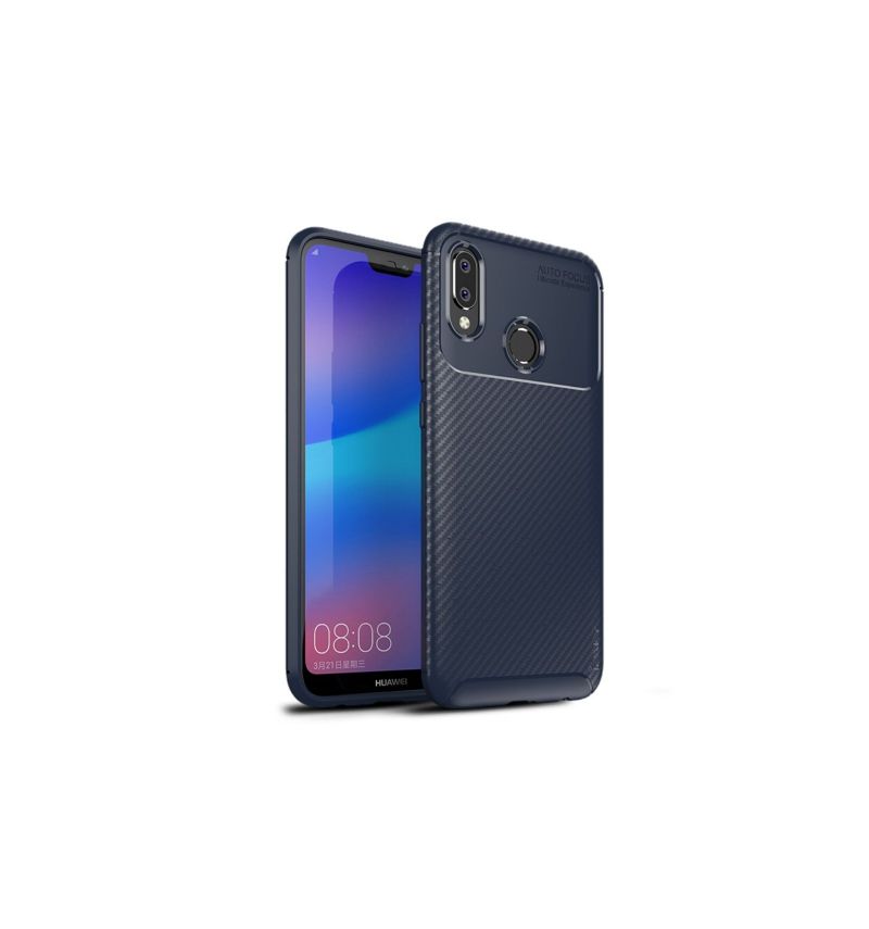 Huawei P20 Lite - Coque Karbon Classy en gel