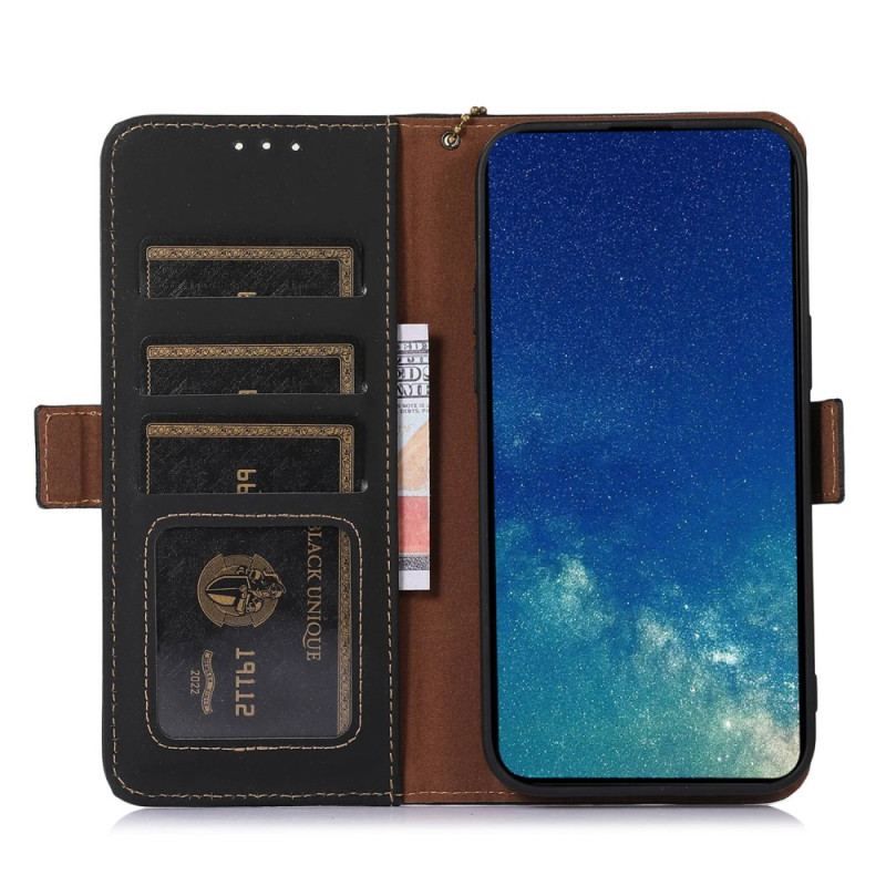Housse OnePlus Nord CE 3 Lite 5G Véritable Cuir RFID
