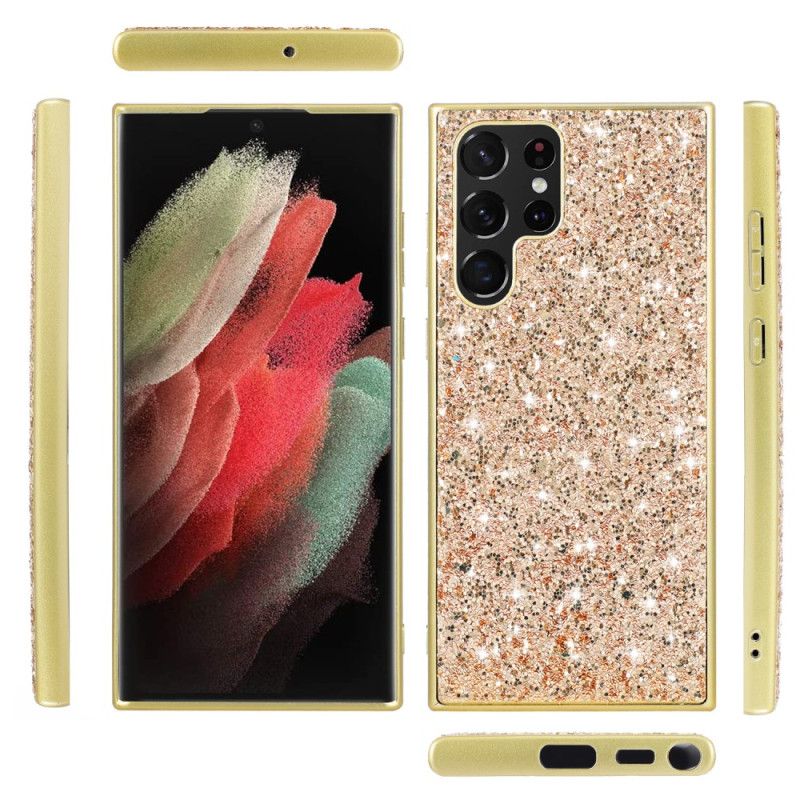 Coque Samsung Galaxy S24 Ultra 5G Paillettes Éclatantes