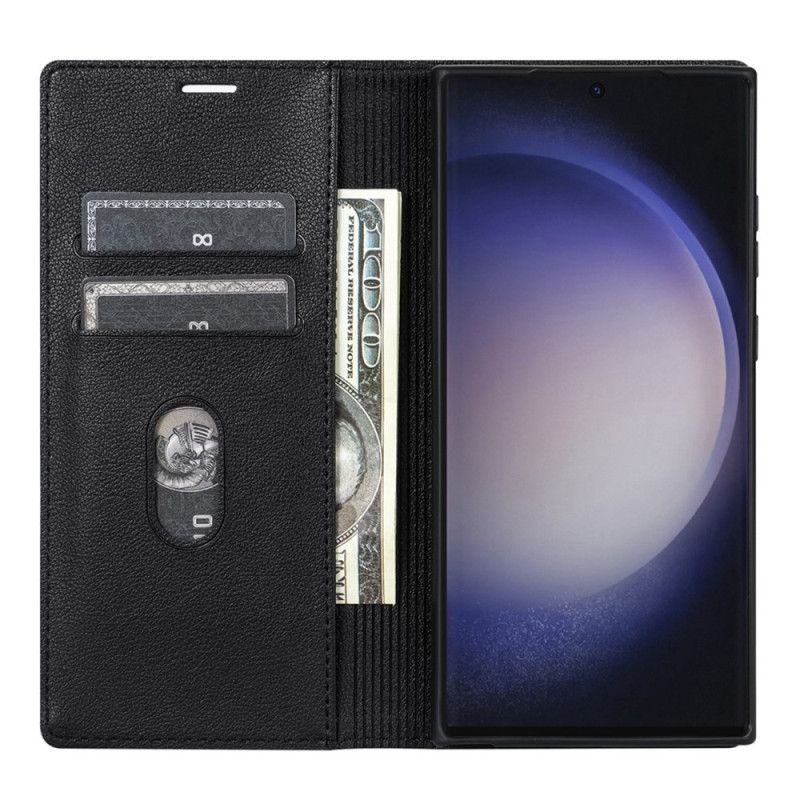 Flip Cover Samsung Galaxy S24 Ultra 5G Style Cuir