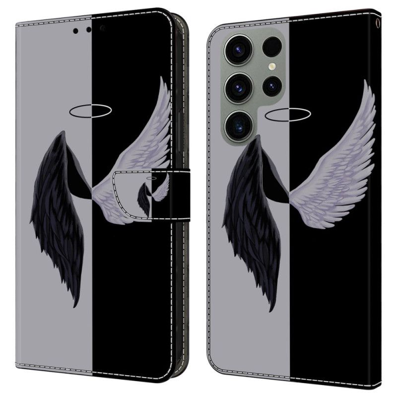 Housse Samsung Galaxy S24 Ultra 5G Ailes Bicolores
