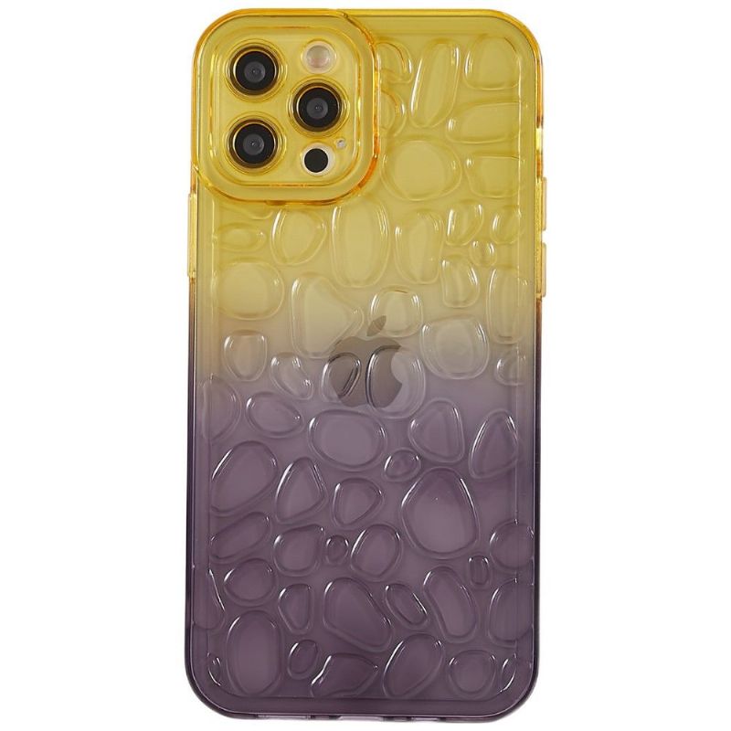 Coque iPhone 12 Pro Max Bicolore Galets
