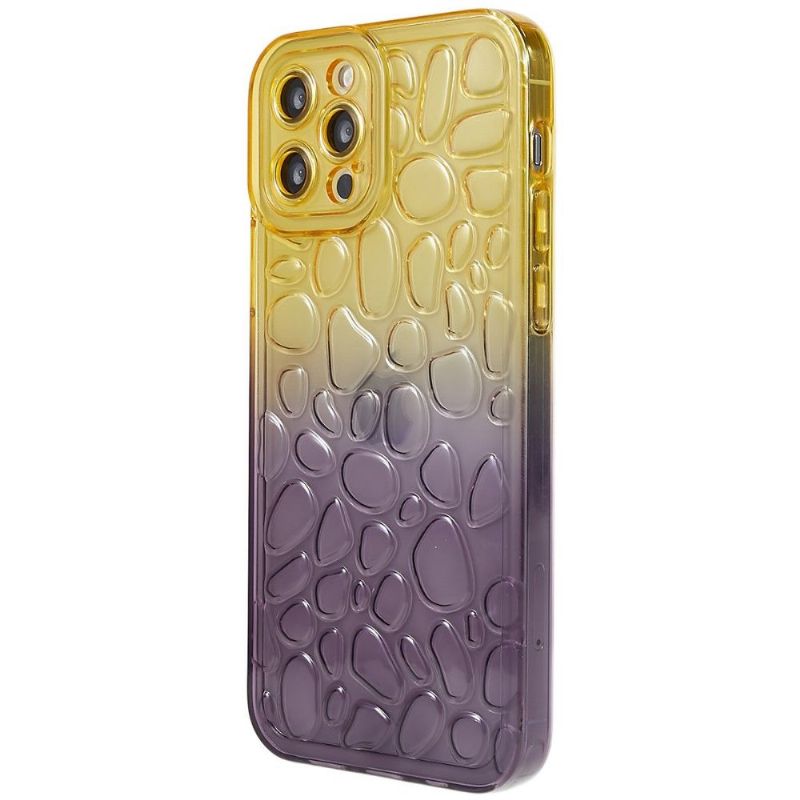 Coque iPhone 12 Pro Max Bicolore Galets