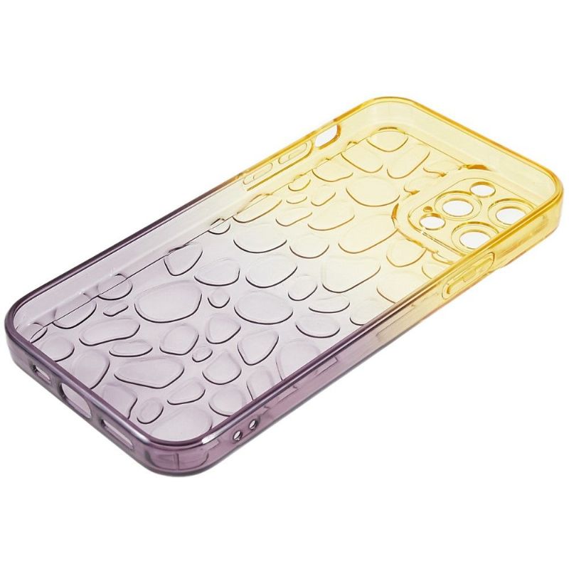 Coque iPhone 12 Pro Max Bicolore Galets
